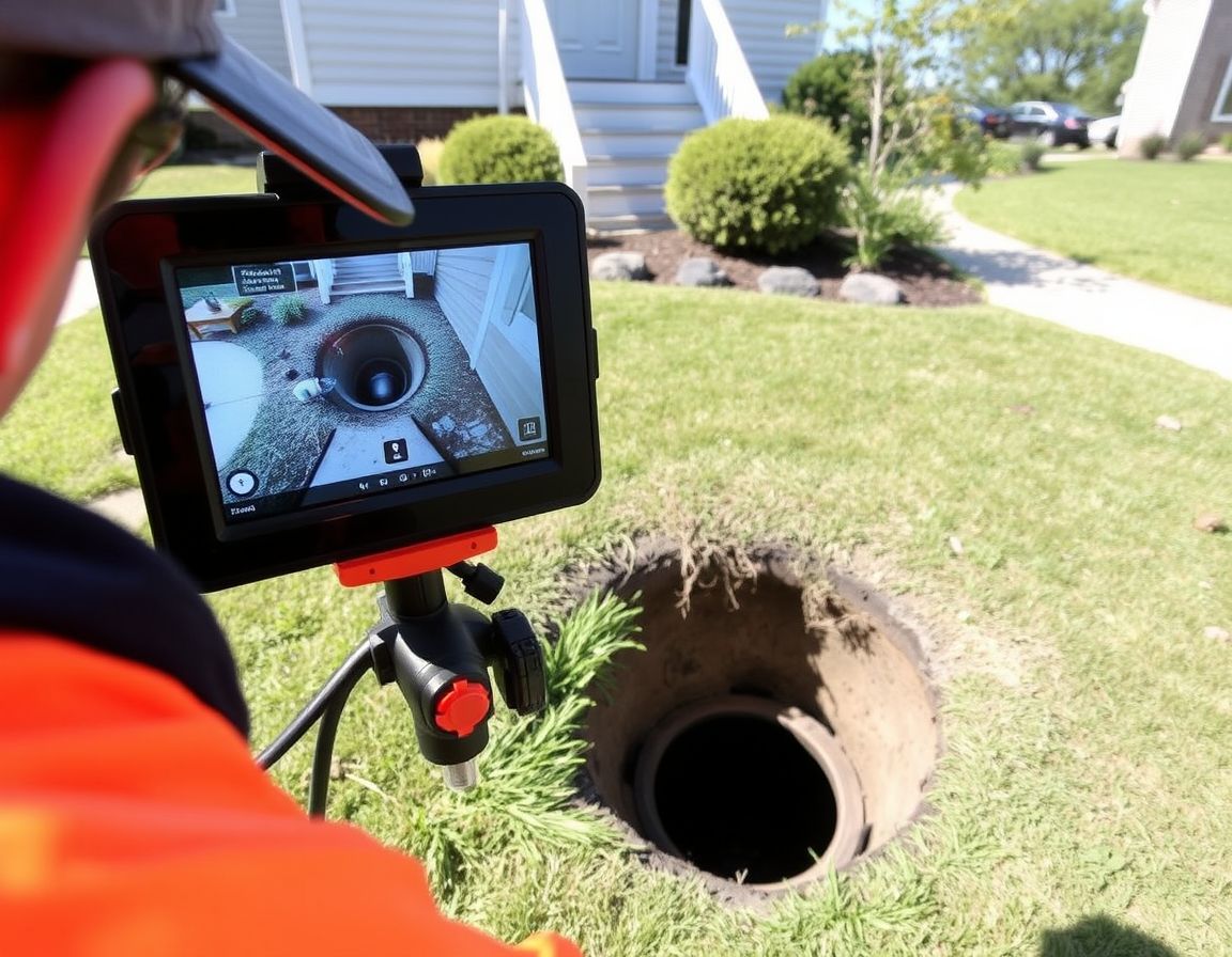 Trenchless Sewer Line Video Camera Inspection